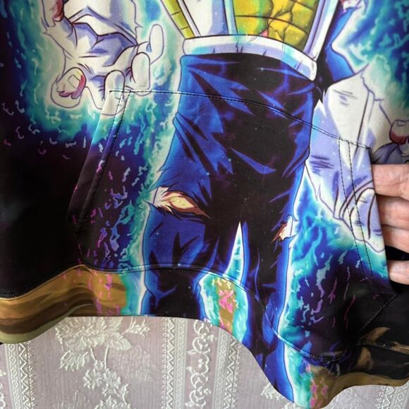 Angry Goldfish Dragon Ball Z multi Hoodie - Picture 4 of 6